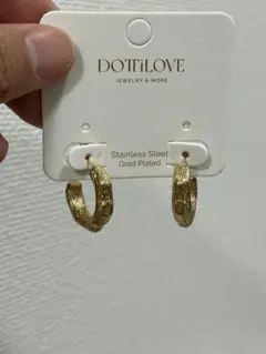 14Kゴールドメッキのピアス 未使用