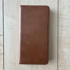 iPhone 14 手帳型ケース ブラウン
