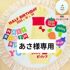 ⑰【あさ様専用】キューピーハーフバースデー