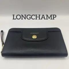 LONGCHANP ロンシャン 長財布 ブラック ラウンドジップのサムネイル