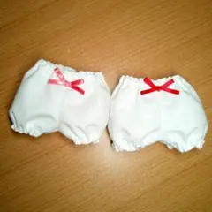 メルちゃんはなちゃん用　ぷっくりパンツ２枚セット(44)