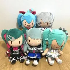 プロセカ 寝そべりぬいぐるみ 初音ミク 5種セット - メルカリ