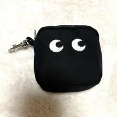 ユニクロ アニヤハインドマーチ コラボ パッカブルエコバッグ ブラック