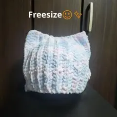 猫耳ニット　【Freesize】モカ
