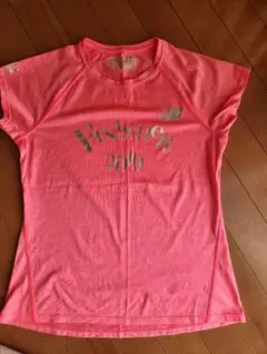 ウィメンズマラソンNew Balance ピンク Tシャツ M