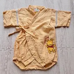 プーさん甚平ロンパース 70cm