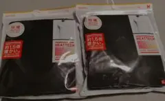 HEATTECH ブラック Mサイズ 2枚セット