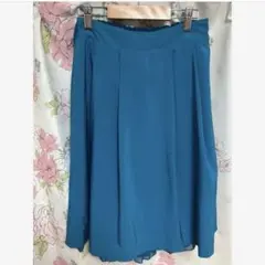PATTERN fiona リバーシブルスカート 膝下丈 ブルー系のサムネイル