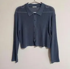 GU メッシュポロカーディガン Sサイズ