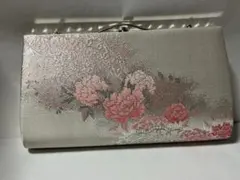和装用クラッチバッグ 花柄刺繍