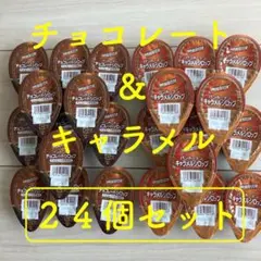 バンホーテン シロップポーション 24個セット チョコレート/キャラメル各12個のサムネイル