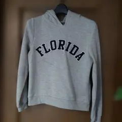 FLORIDA ロゴ プルオーバーパーカー グレー