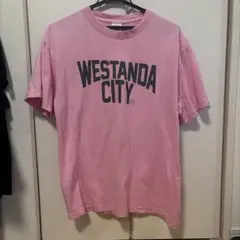 西五反田 WESTANDA CITY Tシャツ ピンク L