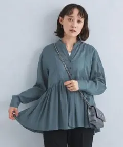 green label relaxing ⭐️ ブラウス　チュニック　長袖のサムネイル