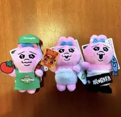おぱんちゅうさぎ　フレッシュおぱんちゅマーケット　マスコット　全３種コンプセット