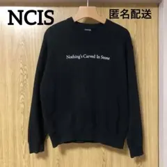 Nothing's Carved In Stone 長袖トレーナー　黒　NCIS