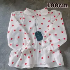 ♥バースデイ コトリ cottoli ハート総柄ラッシュガード 100cm♥新品