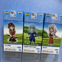 転スラ　ワールドコレクタブル３点セット　リムル・シュナ・ベニマル