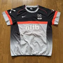 【希少XXL】NIKE NFTB 半袖ピステ トレーニングウェア ナイキ 黒