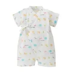 【ミキハウス】ベビー甚平オール60