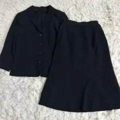 東京イギン　セットアップ　ブラック　フォーマル　　ロングスカート　卒業式　7AR