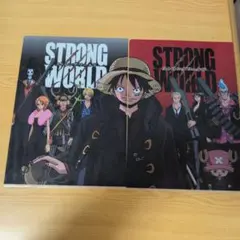 未使用　ワンピースストロングワールド×ローソンA4クリアファイルセット