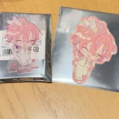 あんスタ アニカフェ アクスタ ステッカー 缶バッジ 久遠 舞珠 - メルカリ
