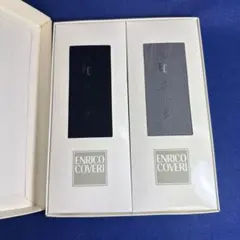 未使用品❣️ENRICO COVERI メンズ ソックス 2足　25〜26