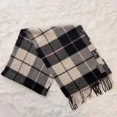 未使用品】アクアスキュータム　Aquascutum カシミヤ100% マフラー