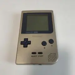 任天堂 ゲームボーイポケット 本体 ゴールド