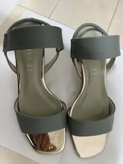 LE TALON ストラップサンダル 中ヒール