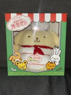 韓国限定 レア商品 ポムポムプリン ポップアップ ぬいぐるみ シェフ 韓国限定 レア商品 ポムポムプリン ポップアップ ぬいぐるみ シェフ