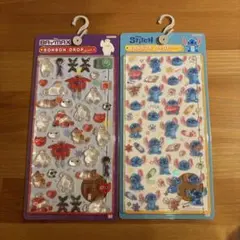 【正規品】ディズニー　ボンボンドロップシール　ボンドロ　スティッチ　ベイマックス