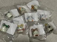 とっとこ ハム太郎 ソフビ マスコット 指人形 9個セット