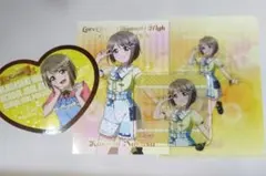 中須かすみ ポストカード ミニクリアファイル アクリルブロック カード