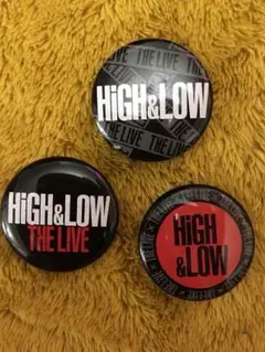HIGH&LOW缶バッチ