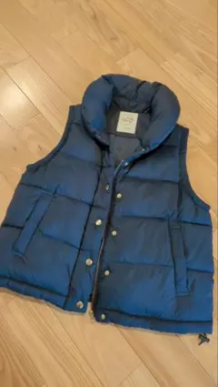 Little Things StudioClip。ダウンベスト ネイビース！