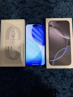 Apple iPhone 16Pro max 256GB ブラックチタニウム