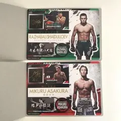 RIZIN ジャンボシールダス　朝倉未来　シェイドゥラエフ