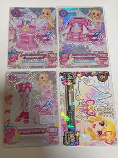 アイカツカード Angely Sugar オーロラキスコーデ 排出版4枚セット