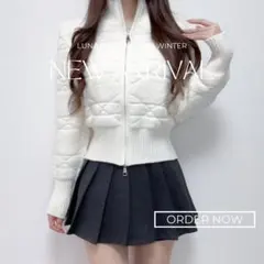 新品未使用 探偵ちゃん LUNA もこもこジップアップブルゾン 値下げ不可