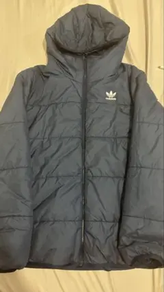 adidas ブルーダウンジャケット XL