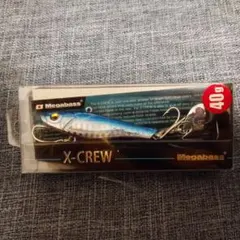 【値下げ】Megabass X-CREW 40g ブルーピンク【送料込み】のサムネイル