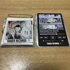 サカモトデイズ　坂本太郎　京　赤尾晶　タワレコ　キーホルダー　カード