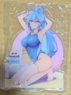 ホロライブ　アクリルスタンド　雪花ラミィ　競泳水着