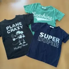 黒のSUPER DUPER Tシャツ 130サイズのサムネイル