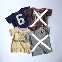 デニム&ダンガリー Tシャツ 2枚セット X-SMALL 100cm