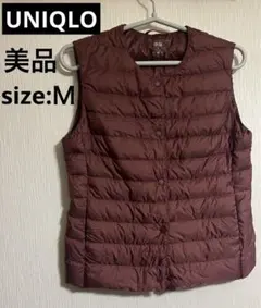 美品✨UNIQLO ユニクロ　ウルトラライトダウンベスト　sizeＭ