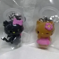 ハローキティ めじるしアクセサリー 小悪魔 日焼け ガチャ