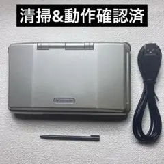 mf【清掃&動作確認済】Nintendo DS 初代 プラチナシルバー本体